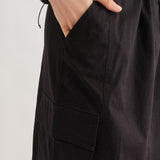 Vanessa Cargo Skirt-Black