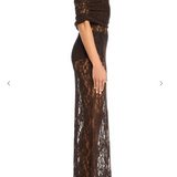 SEROYA Veda Maxi Dress in Slate Brown