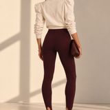 Jessie Puff-Shoulder Cotton Sweatshirt - Ivory