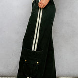 The Sporty Tie Waist Cargo Jogger