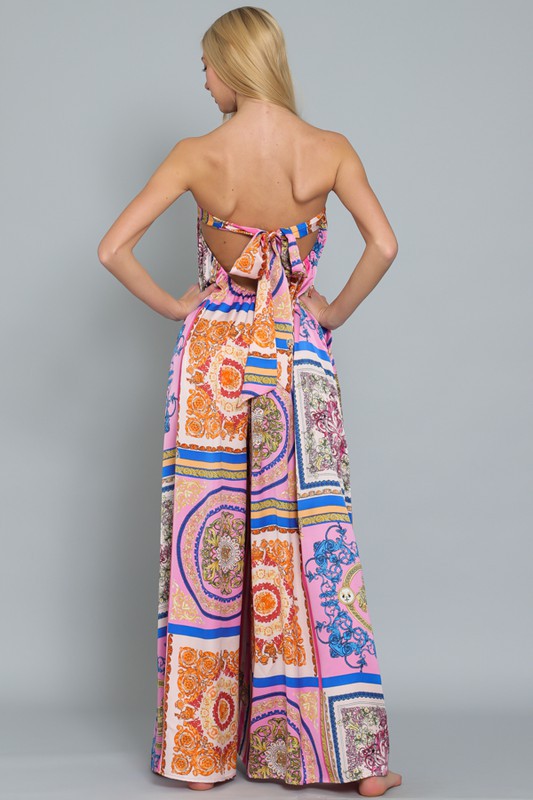 Tie Back Jumpsuit
