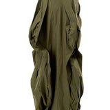 Taste Kurvee Olive  Wavy Oversized Pants