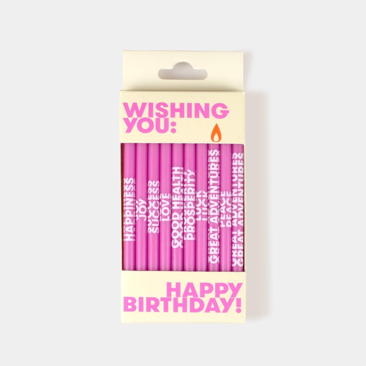 Wishing You: Birthday Candles