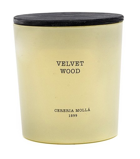 Velvet Wood Candle