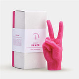 Peace/Victory Hand Candle
